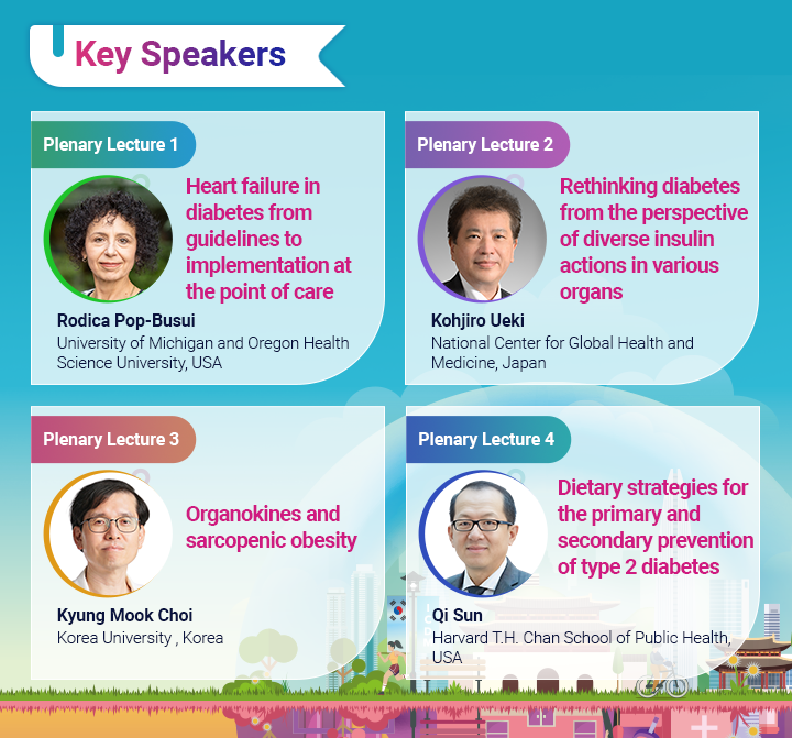 2024 international congress of diabetes and metabolism / 2024.10.19(thu) ~ 10.21(sat) / Gyeongju hwabaek international convention center (hico)